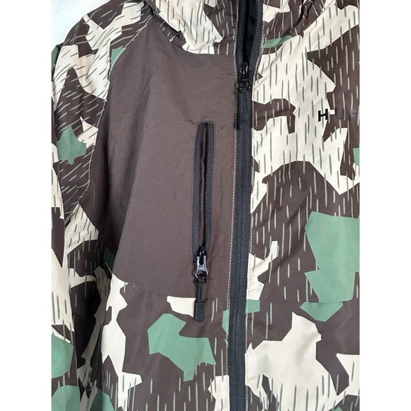 HUF Standard Shell 2 Camo Jacket, Size M, Hunting, Fishing, Water Repellent, - Picture 2 of 9